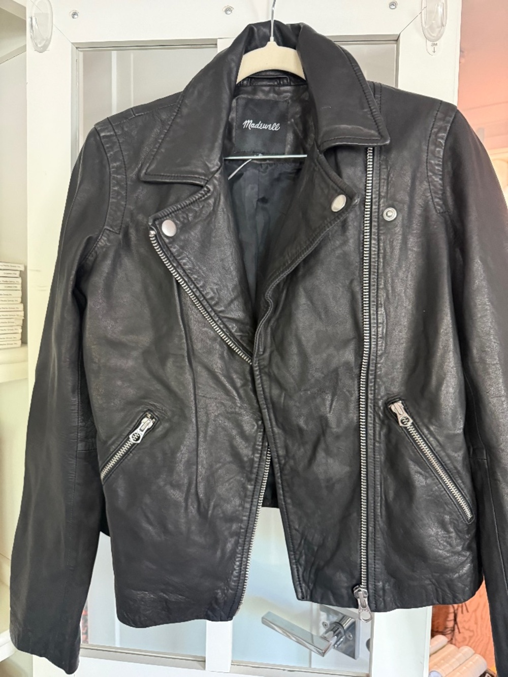 BNWT Madewell leather jacket